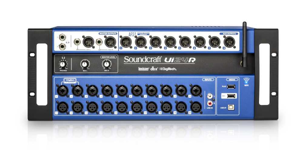 Soundcraft Console Ui24R sans fil
